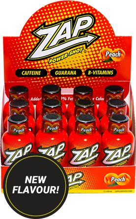 Peach Carton - ZAP POWER SHOT